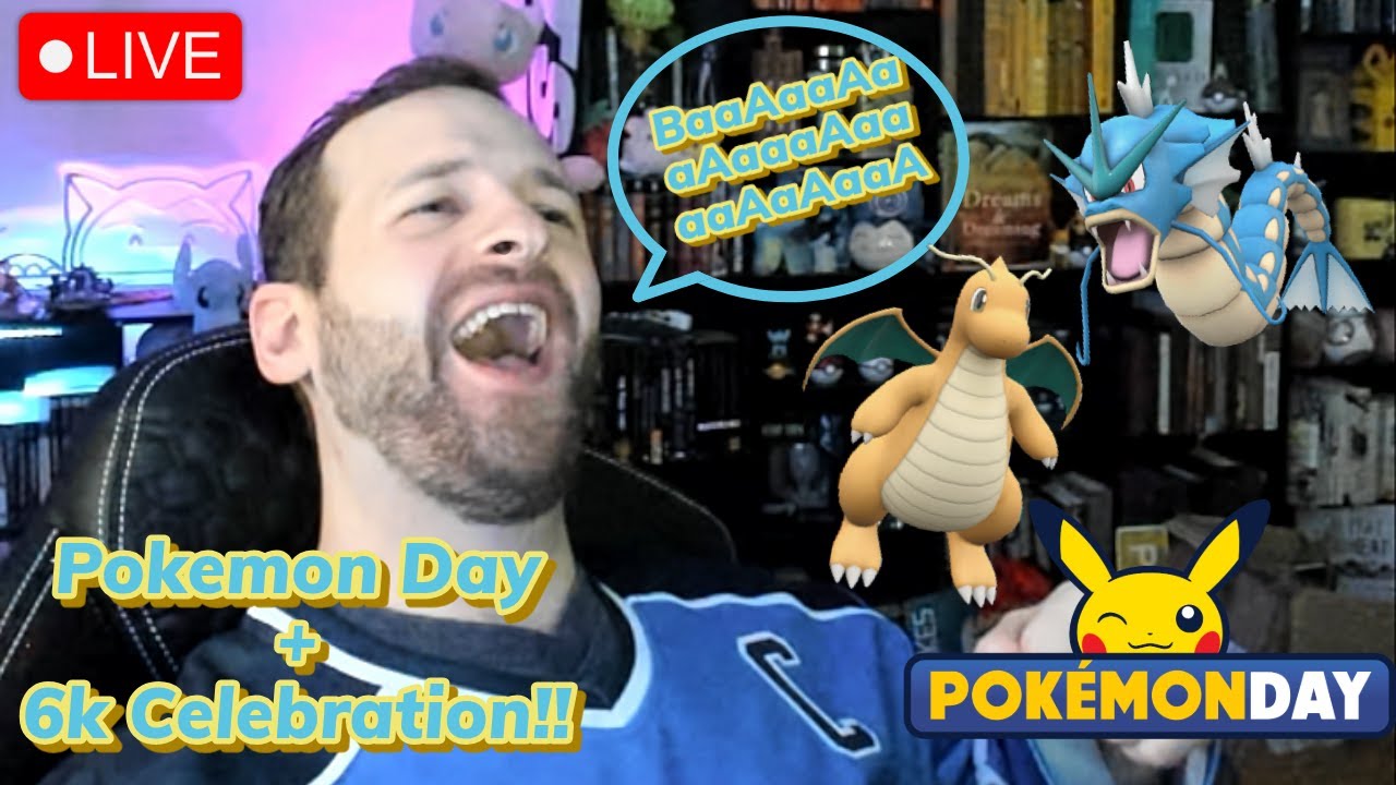 6K Subs Celebration! Pok&eacute;mon Day Live Stream!