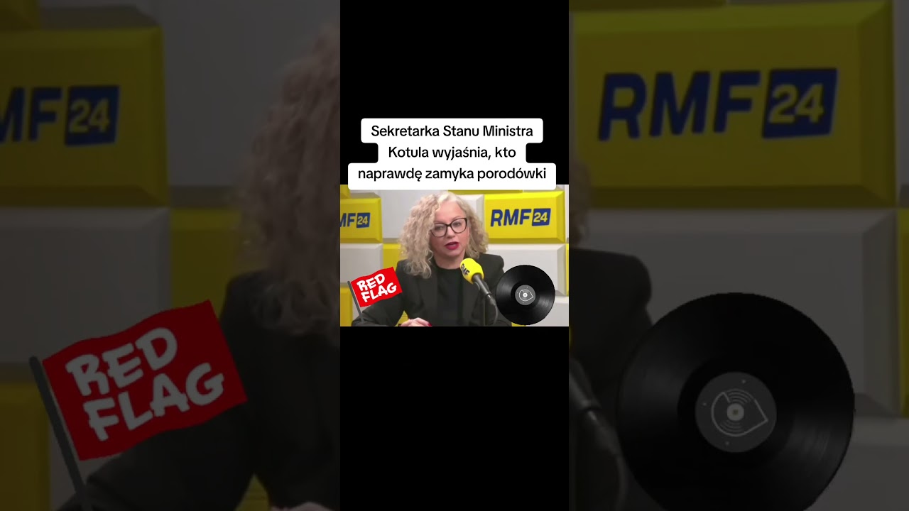 Sekretarka Stanu Ministra Kotula wyjaśnia, kto naprawdę zamyka porodówki