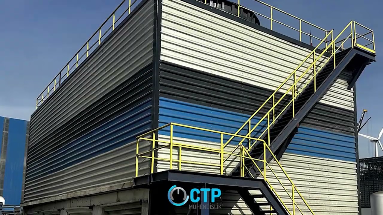 İnşai Tip Soğutma Kuleleri - CTP Mühendislik #inşaitipkuleler #soğutmakulesi #ctpmühendislik