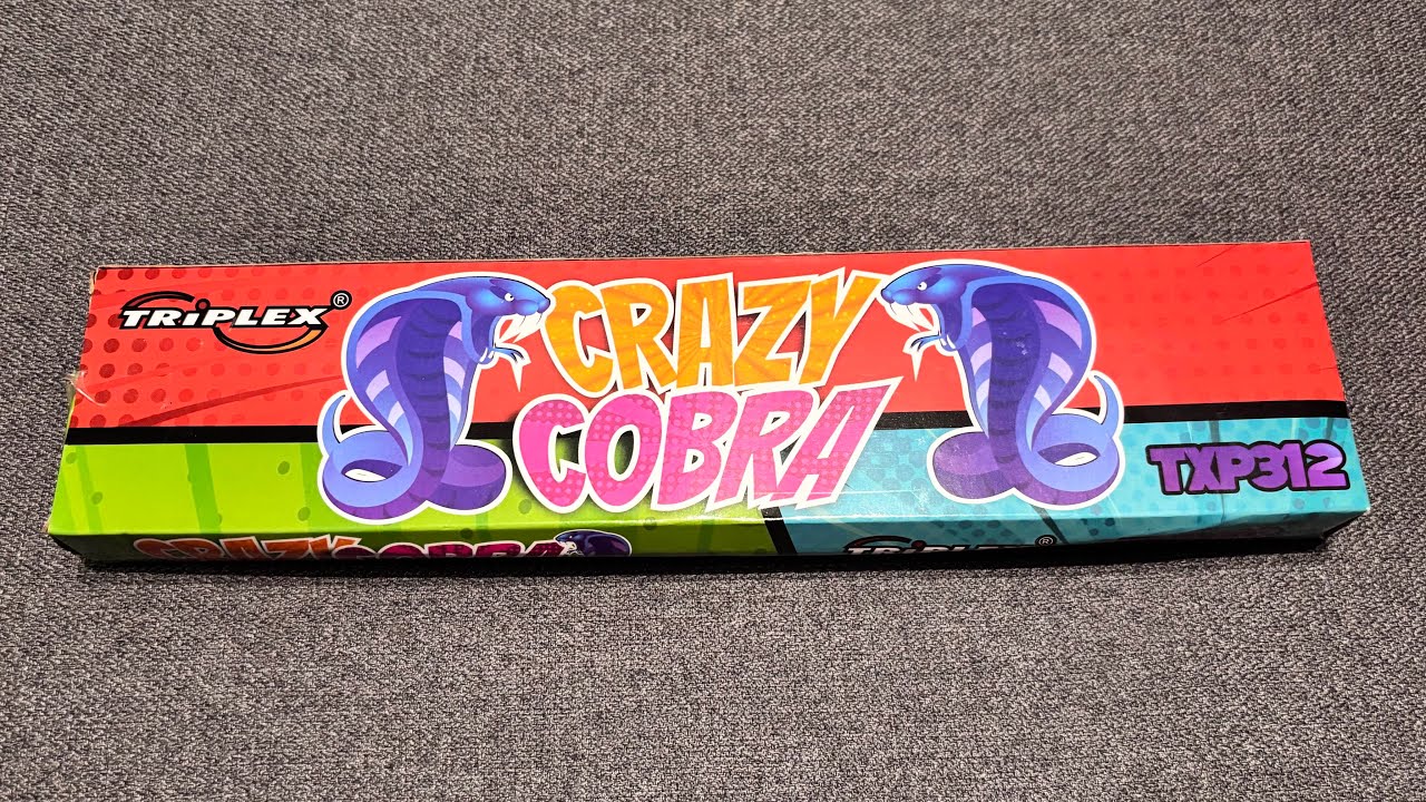 Pirobajer Crazy Cobra Triplex TXP312 Petardy Fajerwerki Stuff Sylwester 2025/2026
