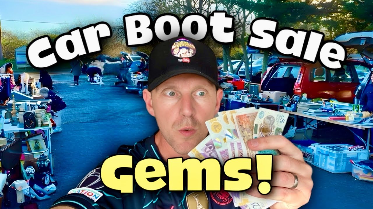 Hunting For HIDDEN GEMS At Abakhan Car Boot Sale!