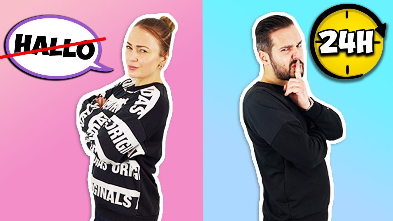 24 Stunden NICHT MITEINANDER REDEN Challenge! Wer hält es länger aus? Kaan VS. Bianca