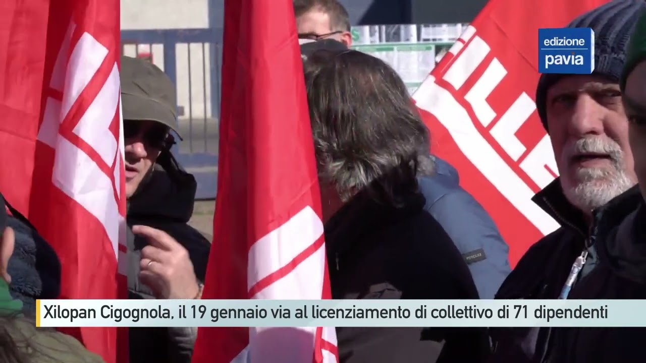 Xilopan Cigognola, il 19 gennaio via al licenziamento collettivo di 71 lavoratori