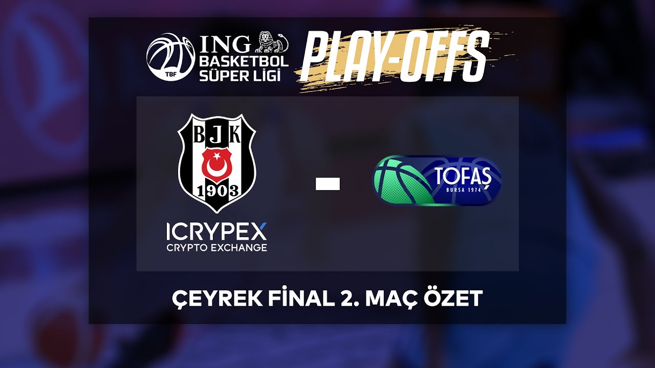 BSL Play-Off Çeyrek Final Özet | Beşiktaş Icrypex 82-79 Tofaş