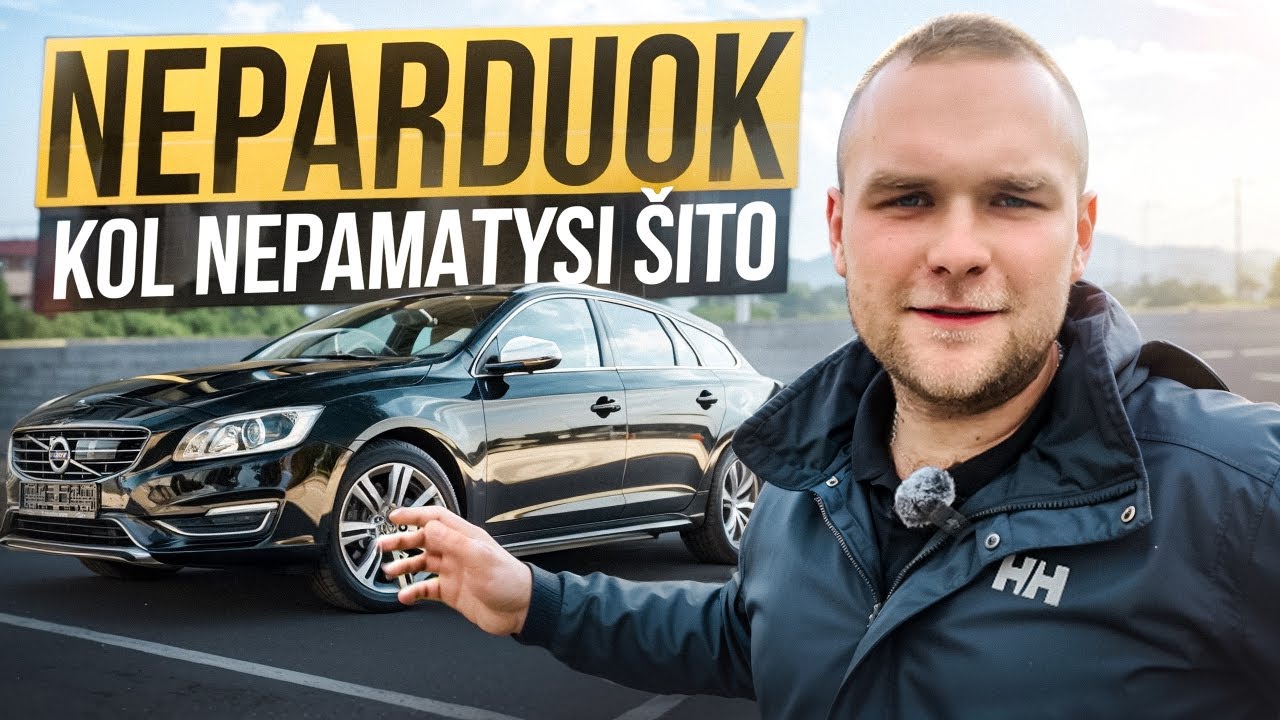 STOP! Neparduok AUTOMOBILIO, kol to nesužinojai