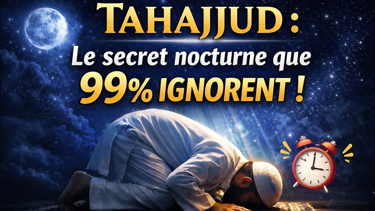 TAHAJJUD : Le secret nocturne que 99 % des musulmans ignorent ! 
