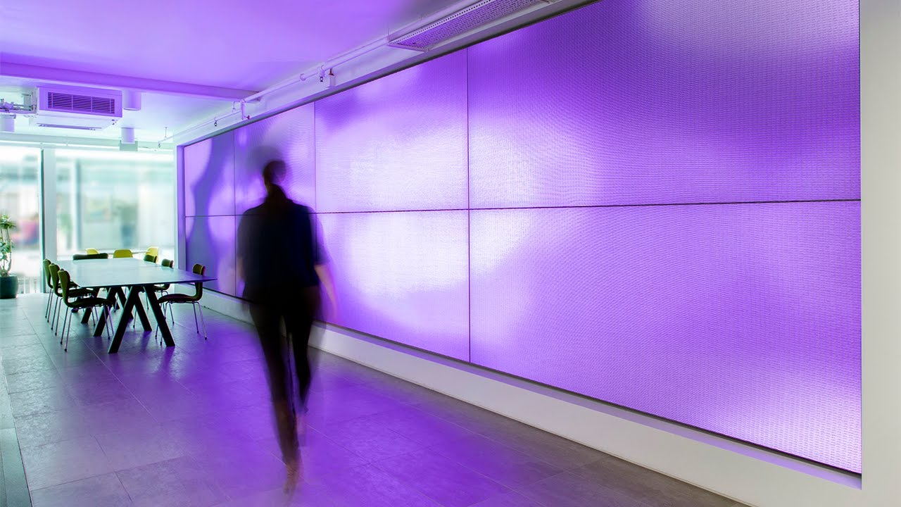 Finding the WOW factor with Color Kinetics Luminous Textile