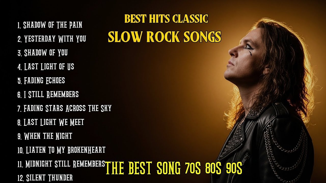 Playlist 💢 Emotional Slow Rock - Rock Ballads - American Rock Song 2025 - Soft Rock