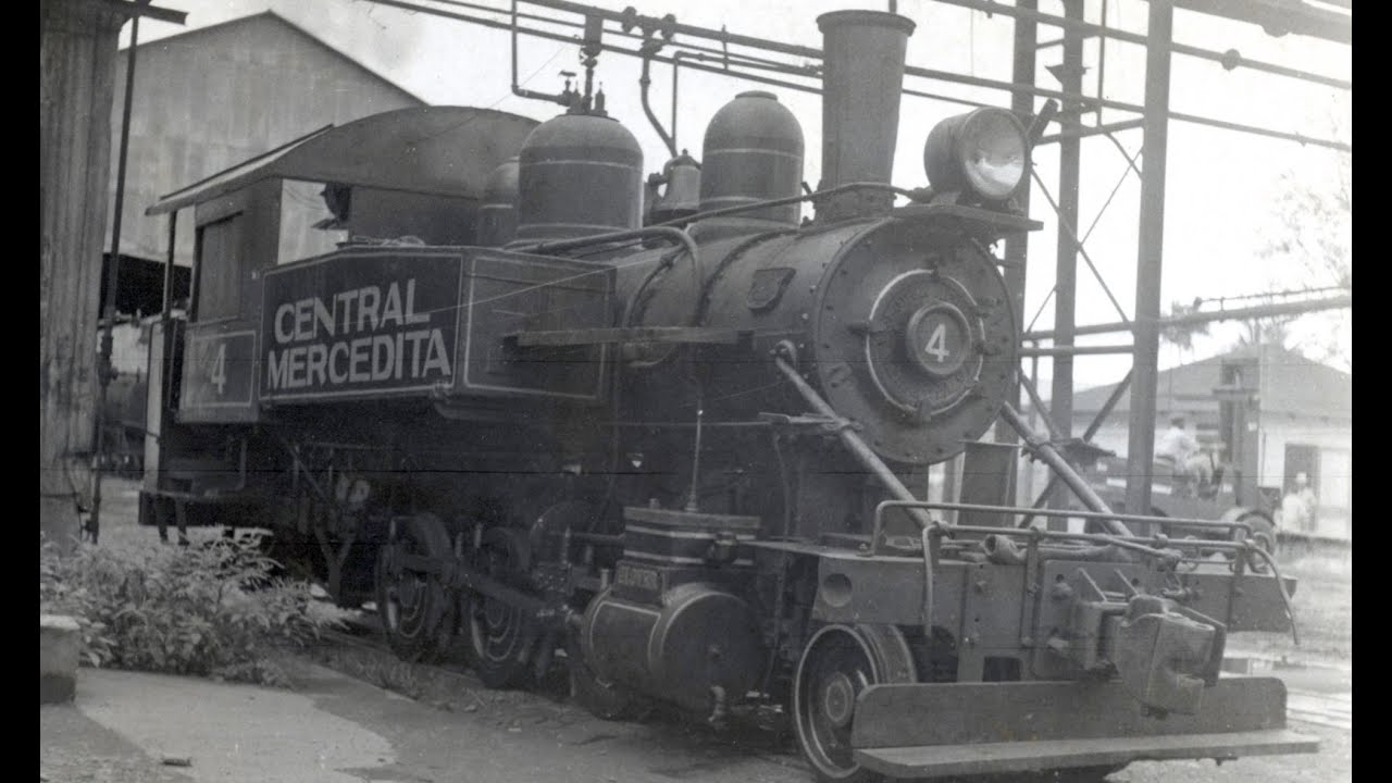 Ferrocarril Histórico de Puerto Rico - Locomotora Glover #4 de 1925. Central Mercedita y Fajardo.