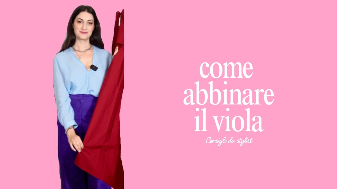 COME ABBINARE IL VIOLA CON STILE
