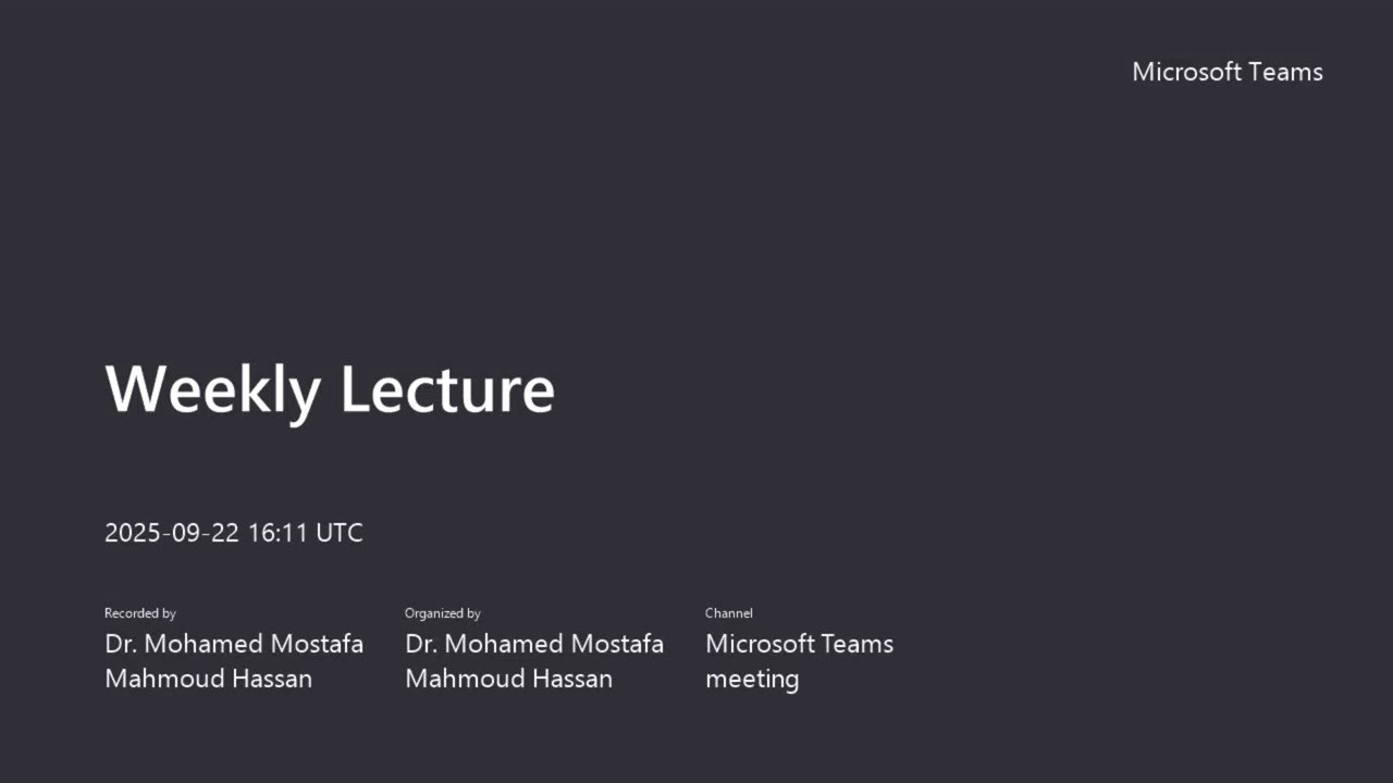 MEC4201 Product Design and development Lecture 1 2025-09-22