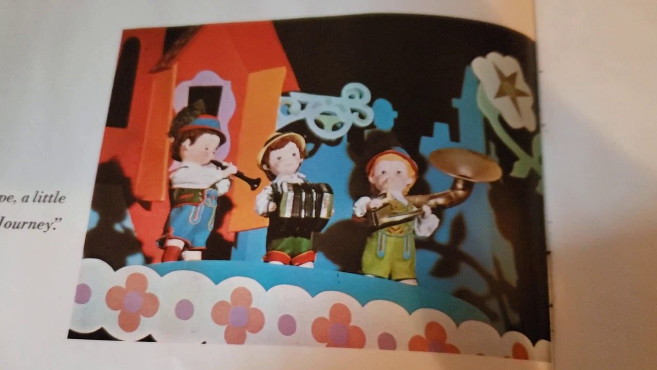 “it's a small world” vinyl record + picture book