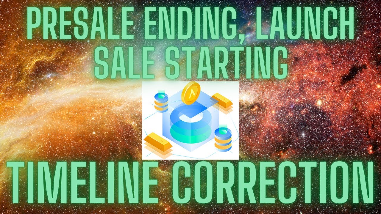 GSX Coin By Apollo Fintech Timeline Correction!!! Updated Release TimeLine!!!