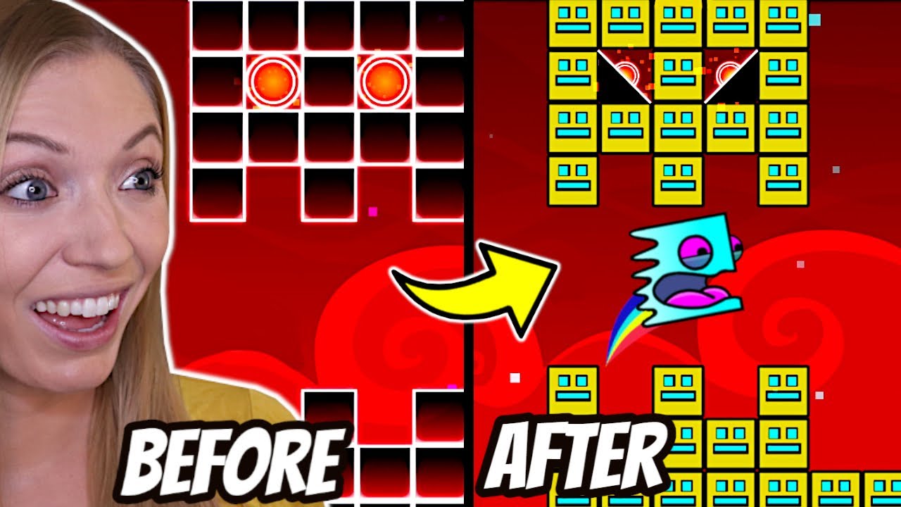 Я СДЕЛАЛ СВОЙ УРОВЕНЬ Geometry Dash ЕЩЕ ЛУЧШЕ!