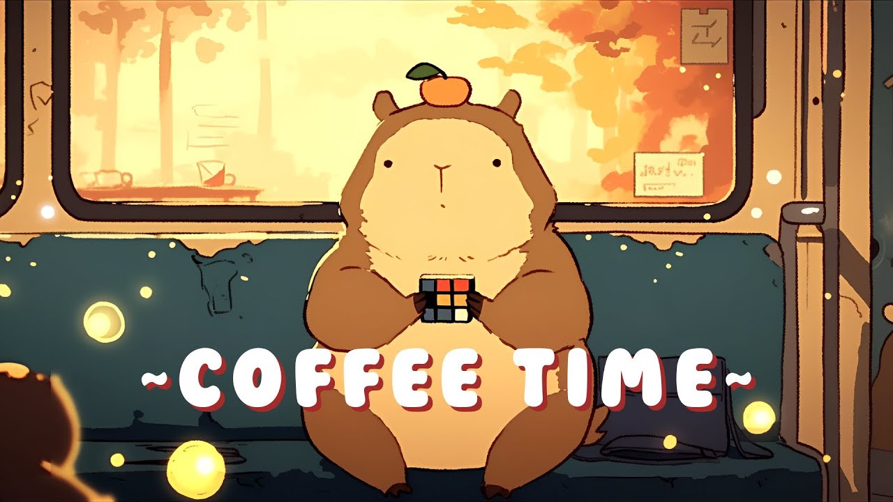 [Full Hour] Capybara Chill Radio | Ambient Study Beats Mix 🦫 📝