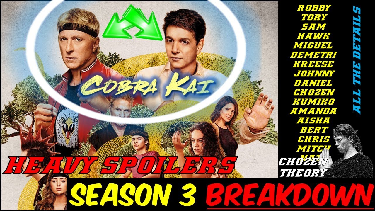 COBRA KAI S3 REVIEW SPOILERS & BREAKDOWN ANALYSIS! THE BEST SHOW IN YEARS! - Chozen Theory