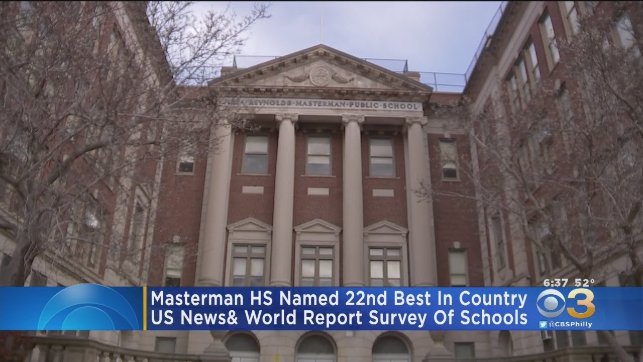 Masterman High School Named 22nd Best In Country, Survey Finds