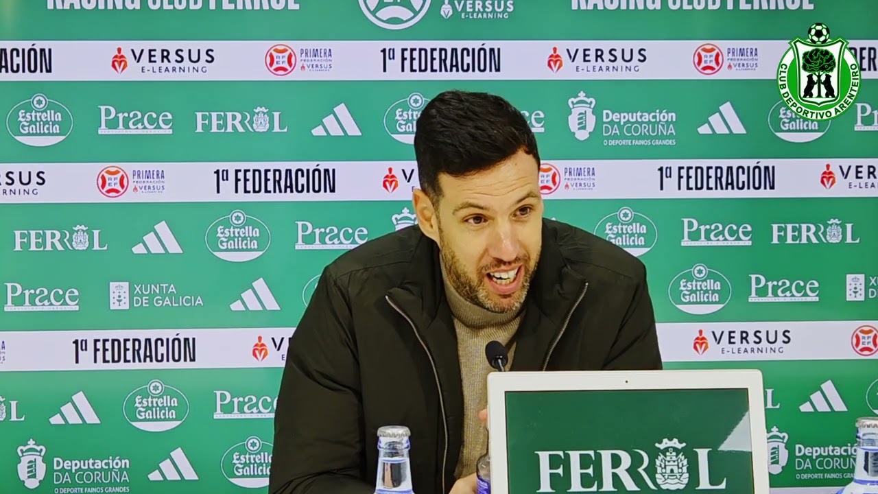 ROLDA DE PRENSA POST PARTIDO JORGE CUESTA | X21 | RACING CLUB FERROL