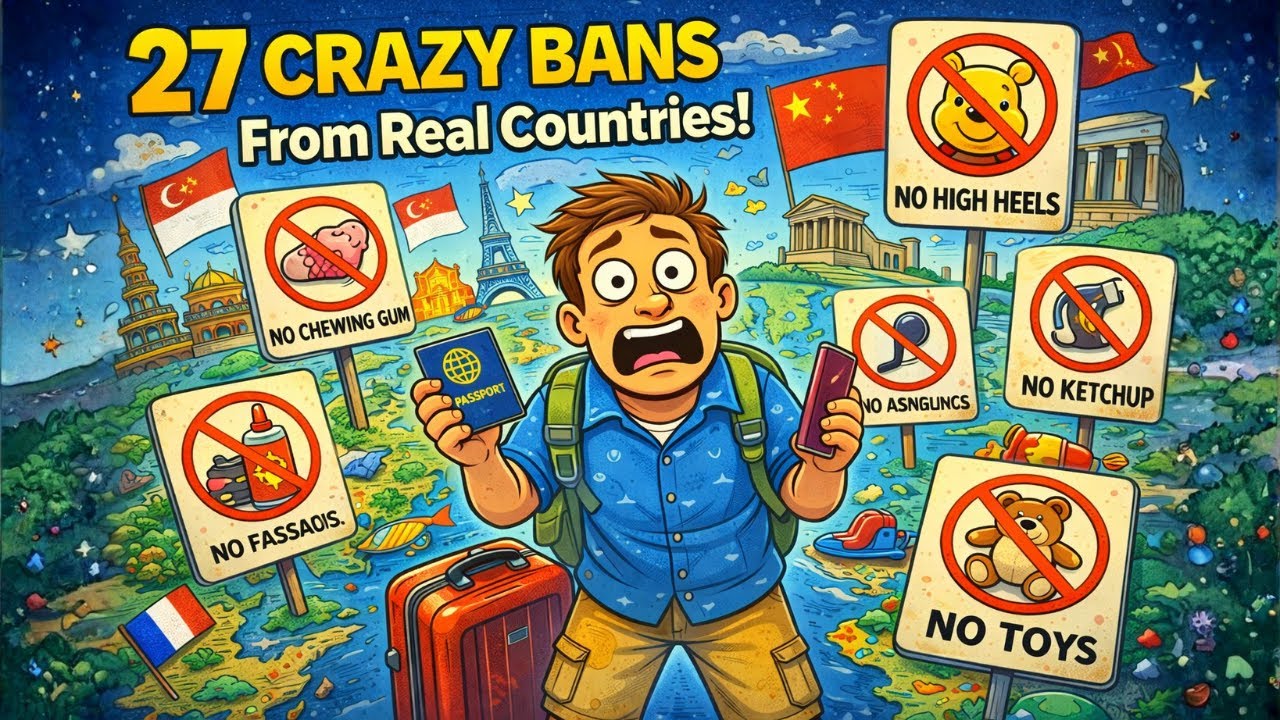 🎬 27 Ridiculous Bans That Could Only Exist on Planet Earth 🌍