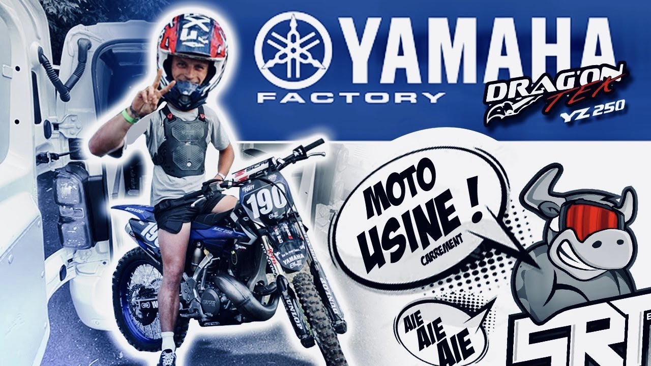 J'achète la moto de Valentin MADOULAUD (pilote pro Yamaha) , un 250 yz 2023