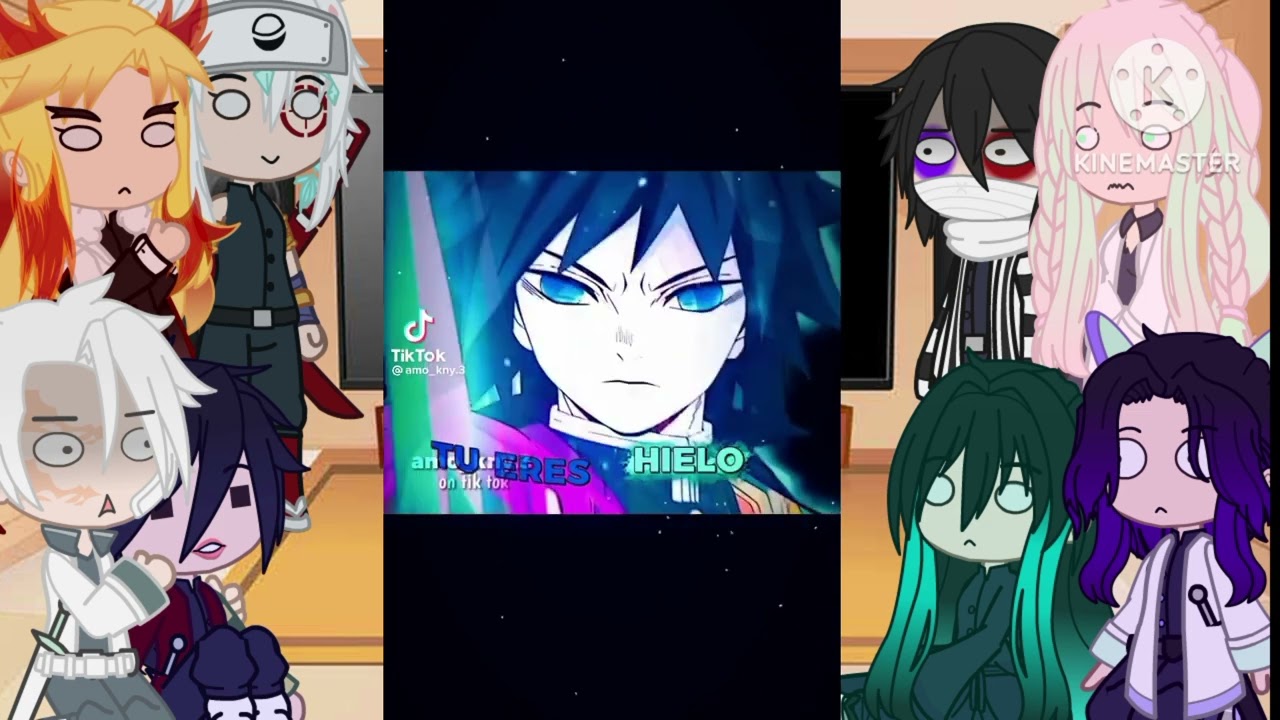 Hashiras reaccionan a ships random(Obagiyuu)