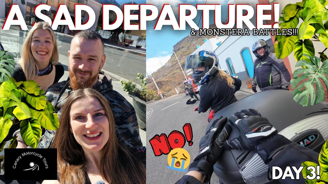Day 3: Canary Motorcycle Tours Gran Canaria Ride – Monstera Mayhem & Lillie’s Goodbye
