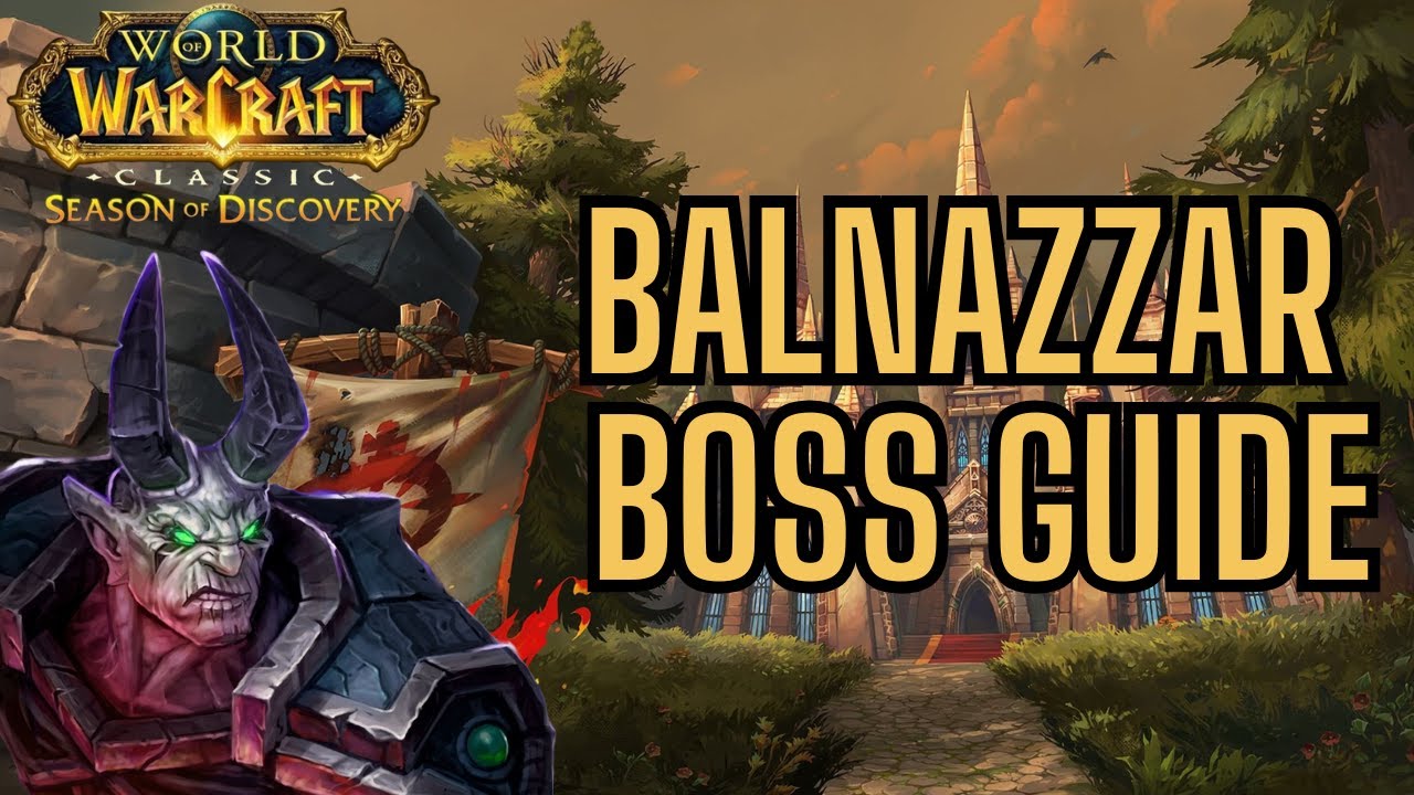Balnazzar Boss Guide (20 Player) | Scarlet Enclave Raid - Season of Discovery Phase 8