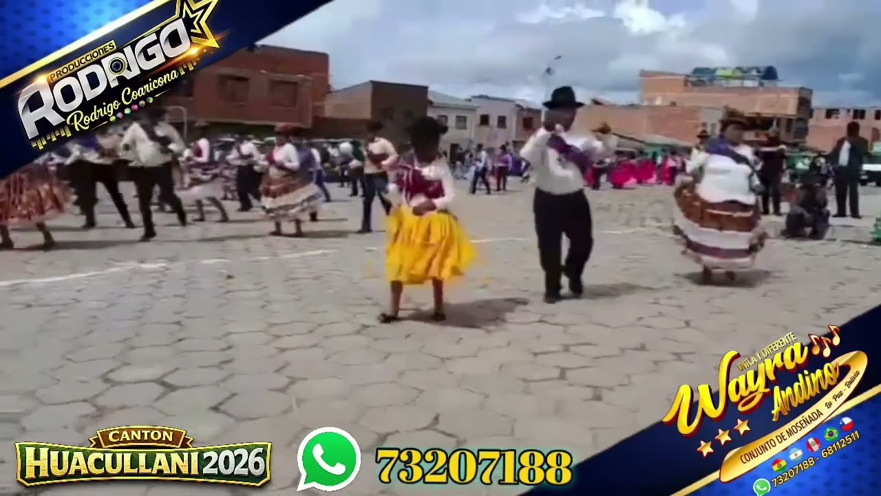 Danza Moseñada Bloque Siempre Cumpas Huacullani Municipio Tiawanacu 2026 Wayra Andino 