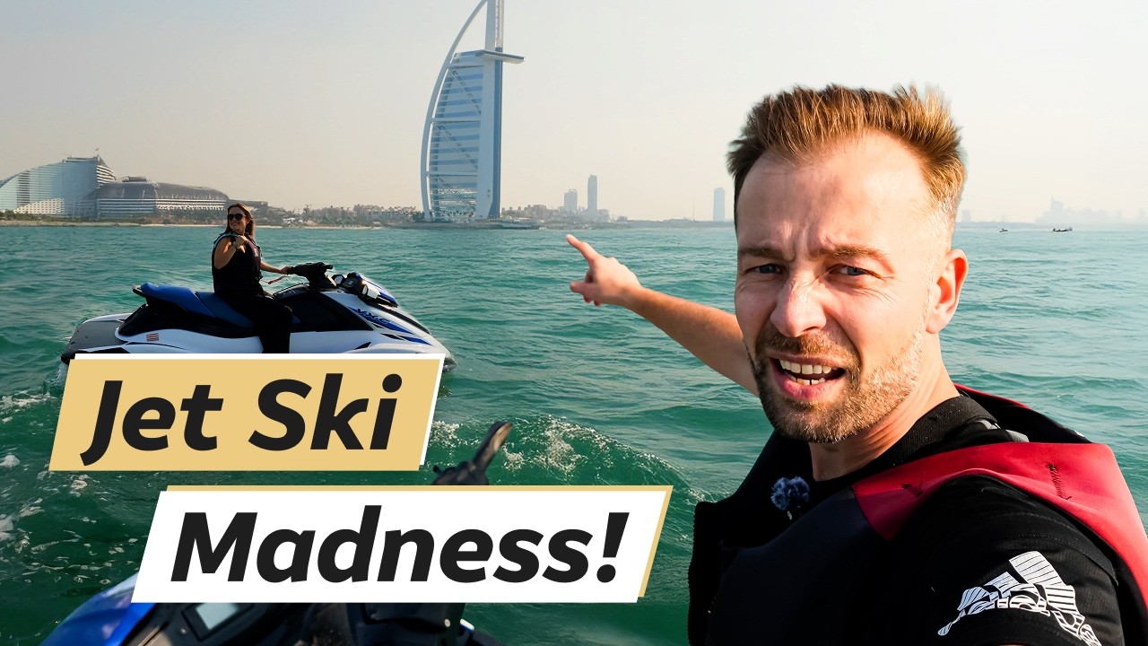 САМАЯ БЕЗУМНАЯ поездка на гидроцикле… в Дубае! | Burj al Arab