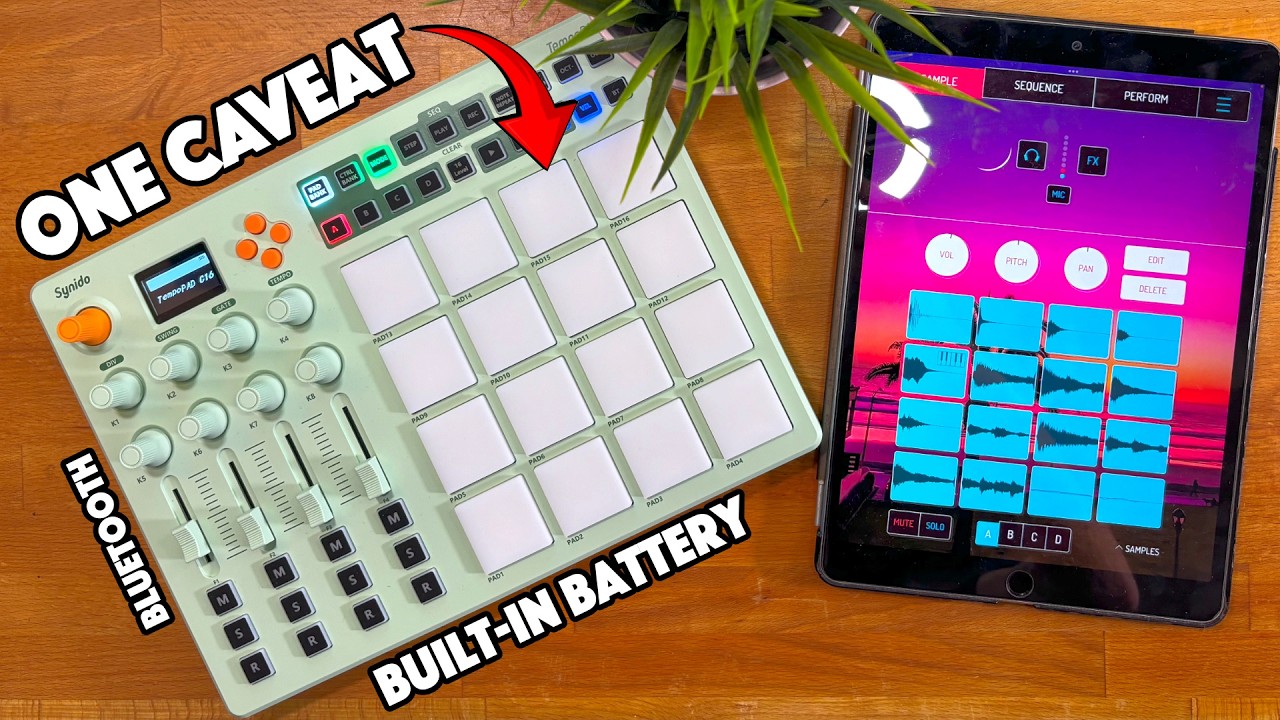 This Could Have Been The Perfect Wireless MIDI Controller (Synido TempoPad C16)