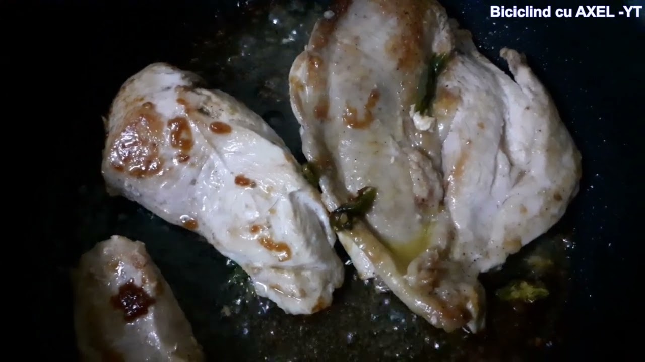 [Axel Cooking] Pui cu ardei iute si ulei de masline la tigaie