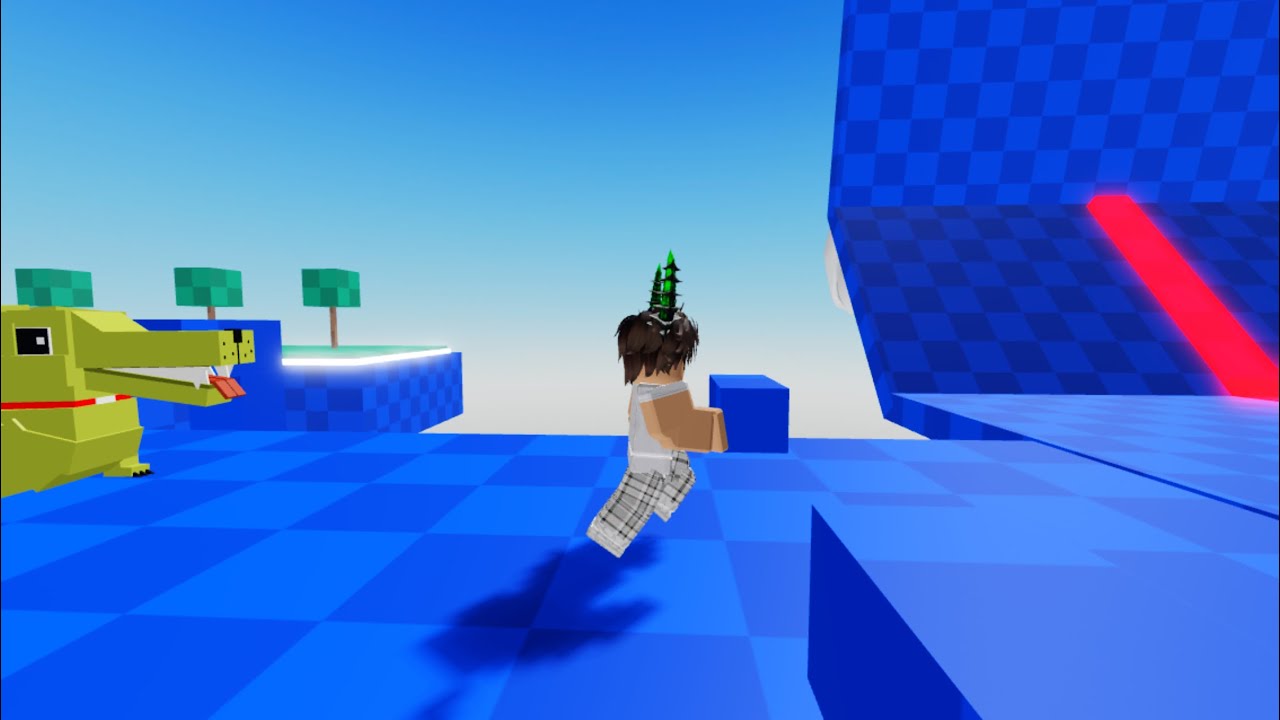 Playing obby but they’re chasing you (hard mode)