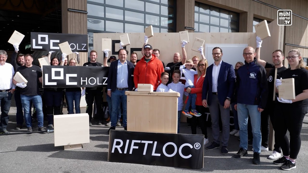 Produktrevolution RIFTLOC von LOC Holz in Arbing