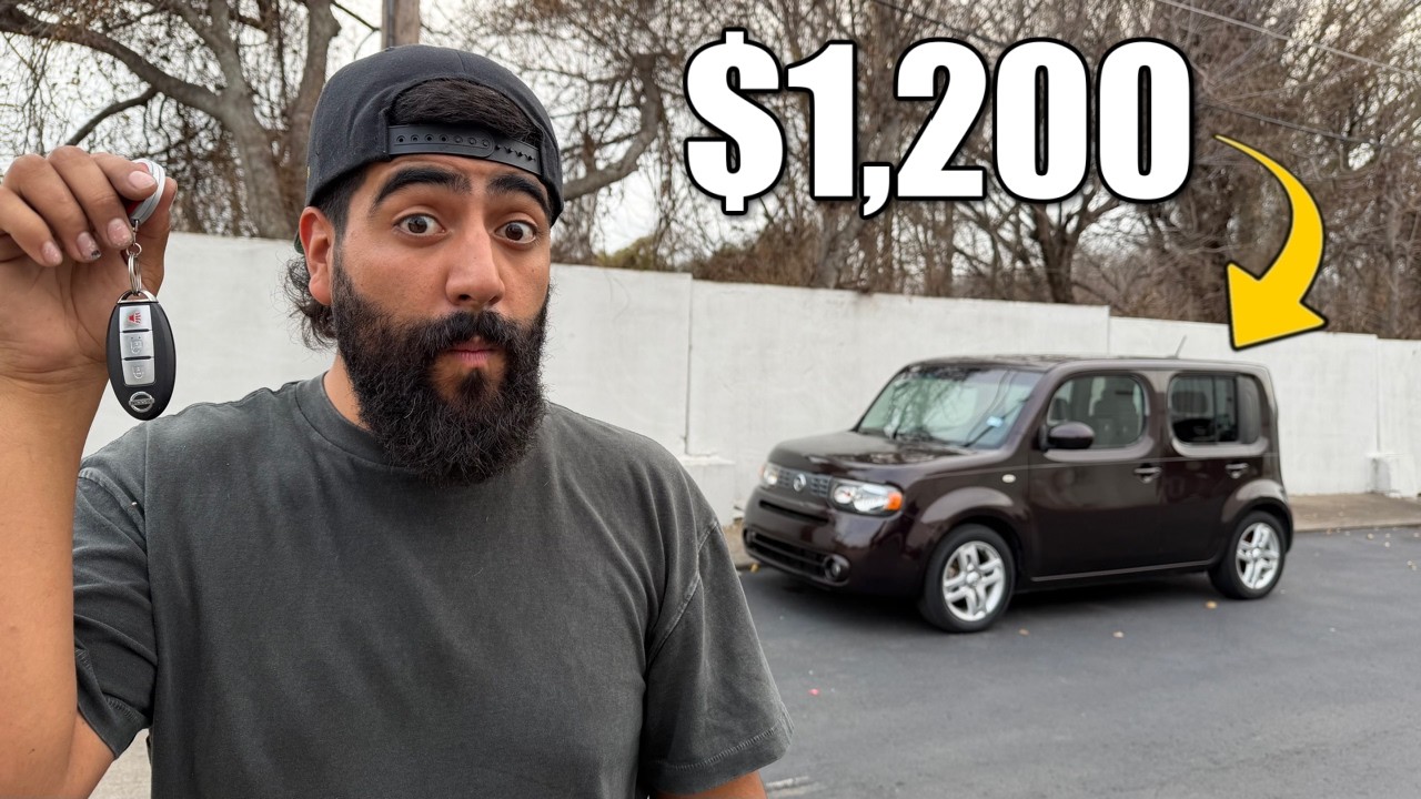 This Dirt Cheap Nissan Cube Made _________