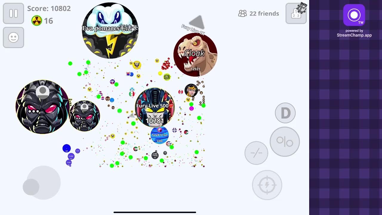 Broadcast powered by StreamChamp
