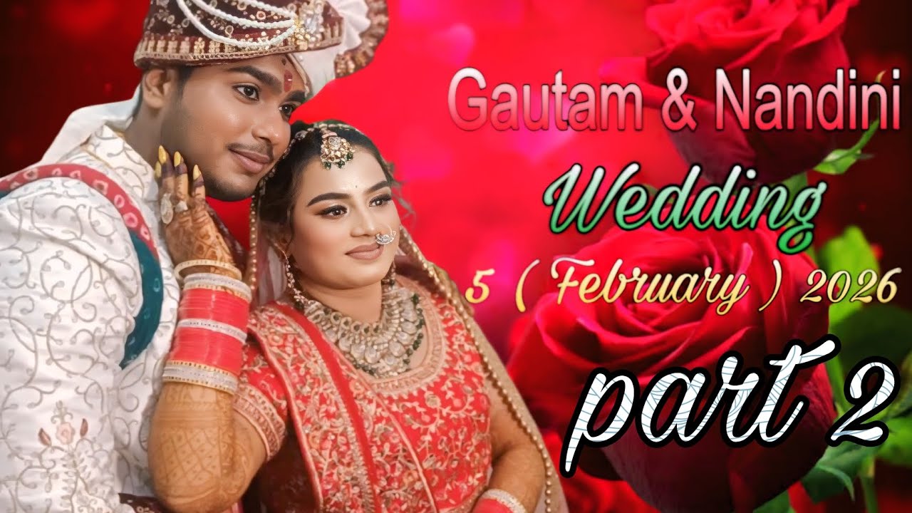 Gautam & Nandini Haldi Shubh Karya part 2 And Date 01/02/2026 