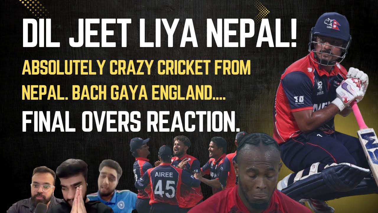 T20 WC 2026 LIVE | NEPAL vs ENGLAND | England Won but Nepal Won Hearts #nepalcricket #t20worldcup