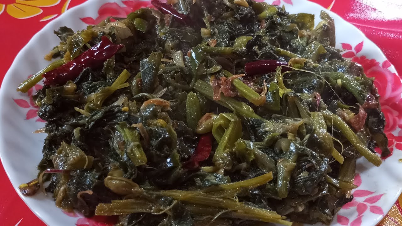 লাউ শাক ভাজি। lou Shark bhaji. #munnis kitchen 