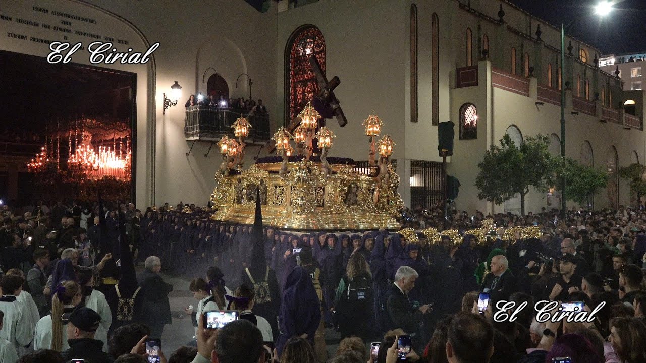 NAZARENO DEL PASO MALAGA 2023 SALIDA DESDE CASA HERMANDAD 4K