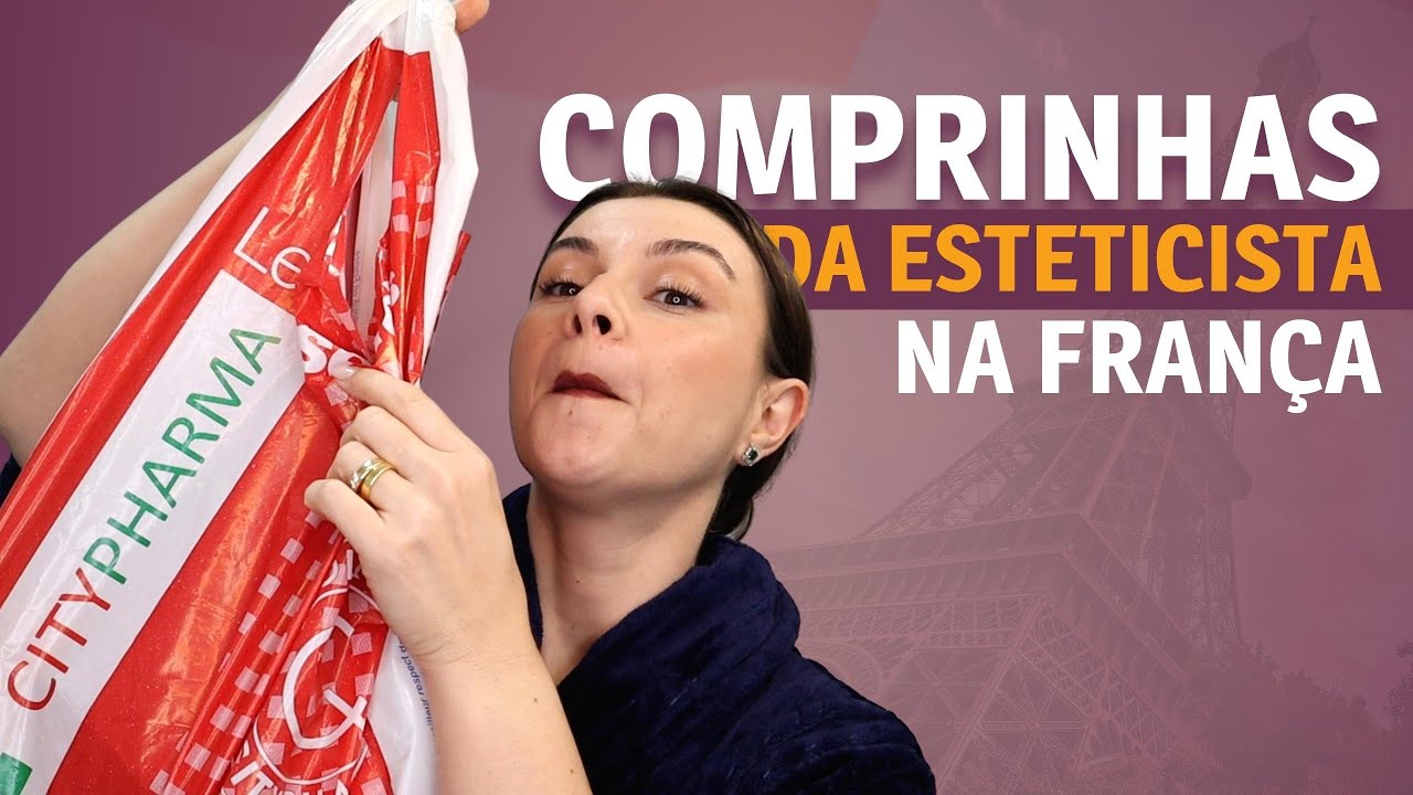Compras que a Esteticista fez na Farmácia de Paris