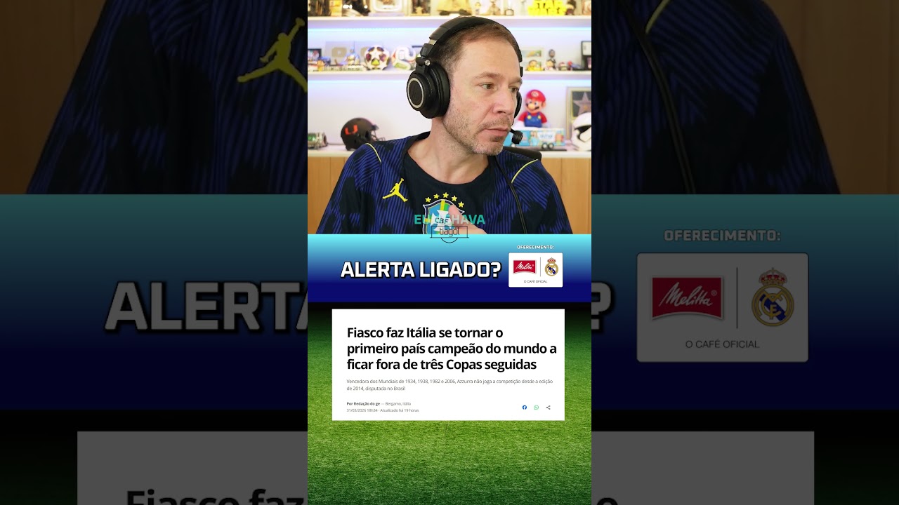 O Brasil pode virar a It&aacute;lia no futebol? #melitta