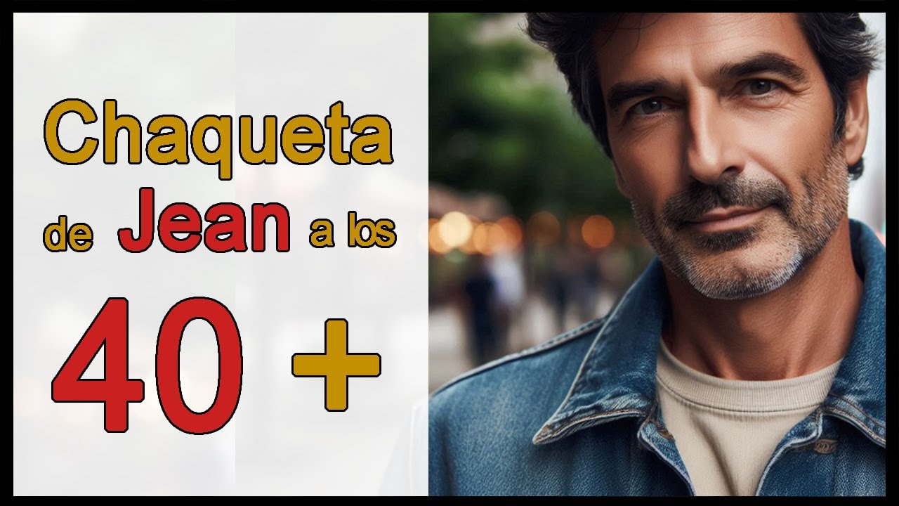 Chaqueta de Jean después de los 40: Así es usa con estilo.
