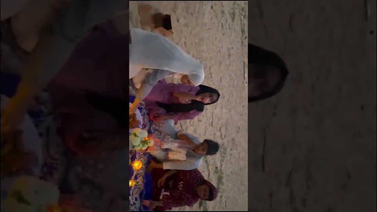 Iftar at the beach  🏝️🌸✨