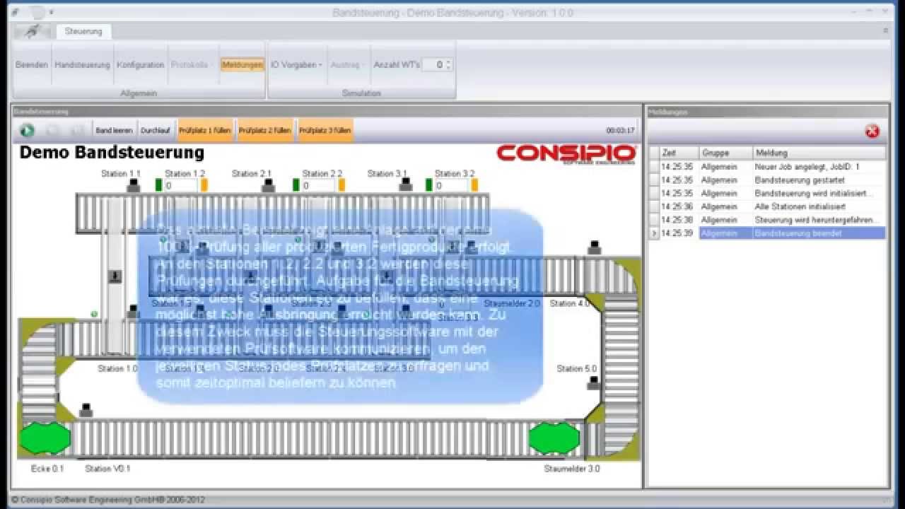 Consipio - PC-basierte Bandsteuerung