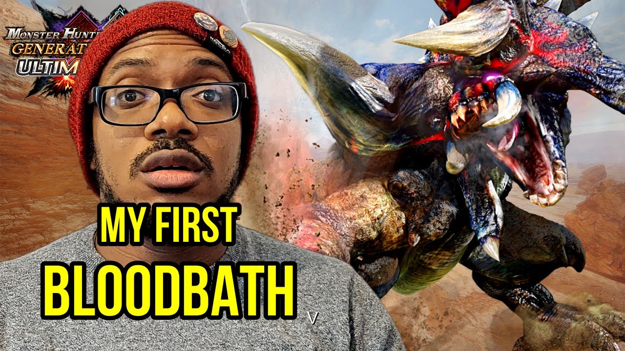 My Scary First Experience With Bloodbath Diablos | MHGU Solo