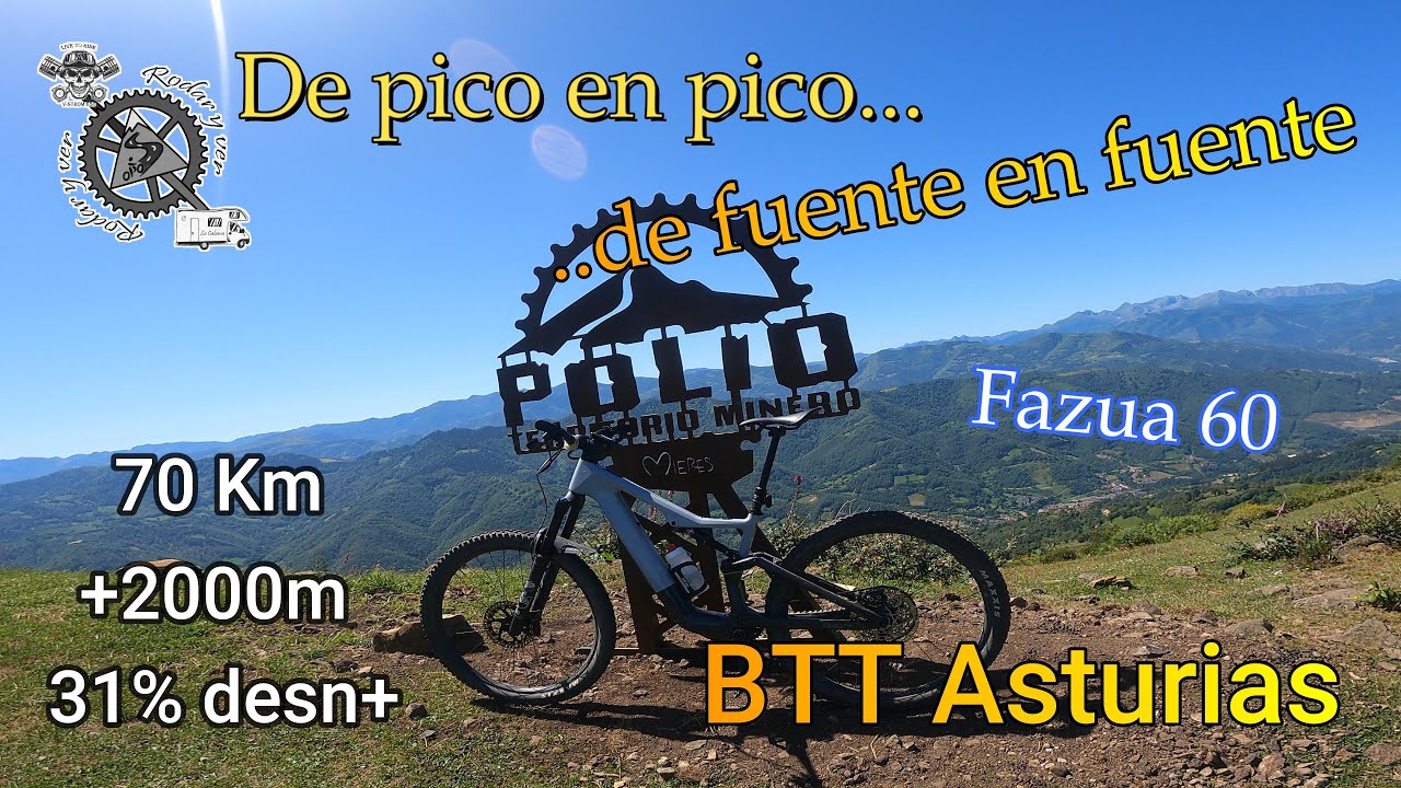 BTT Asturias | De pico en pico... de fuente en fuente