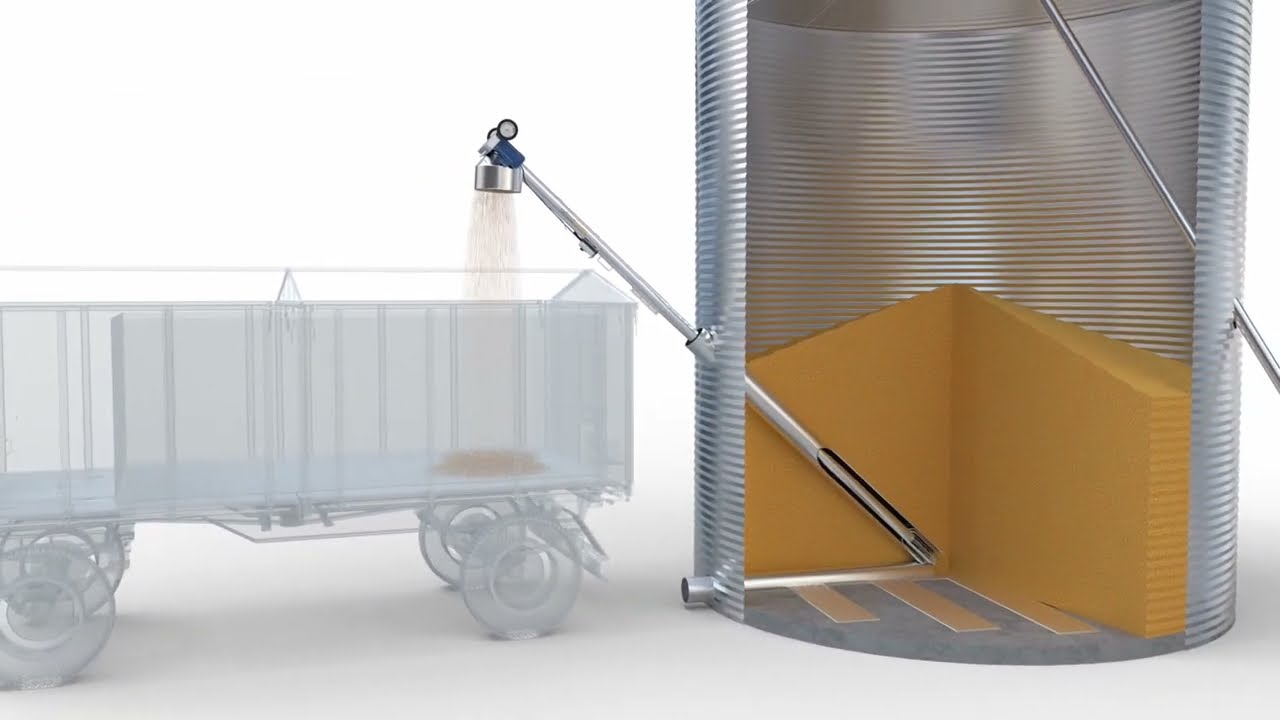 Agos Group Silos Płaskodenny   - Animacja 3D (Tworzenie animacji oraz montaż video)