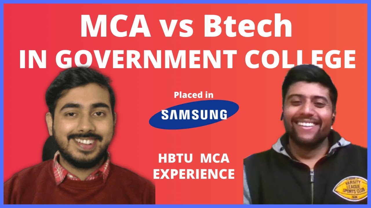 HBTU MCA | NIT's Alternative??
