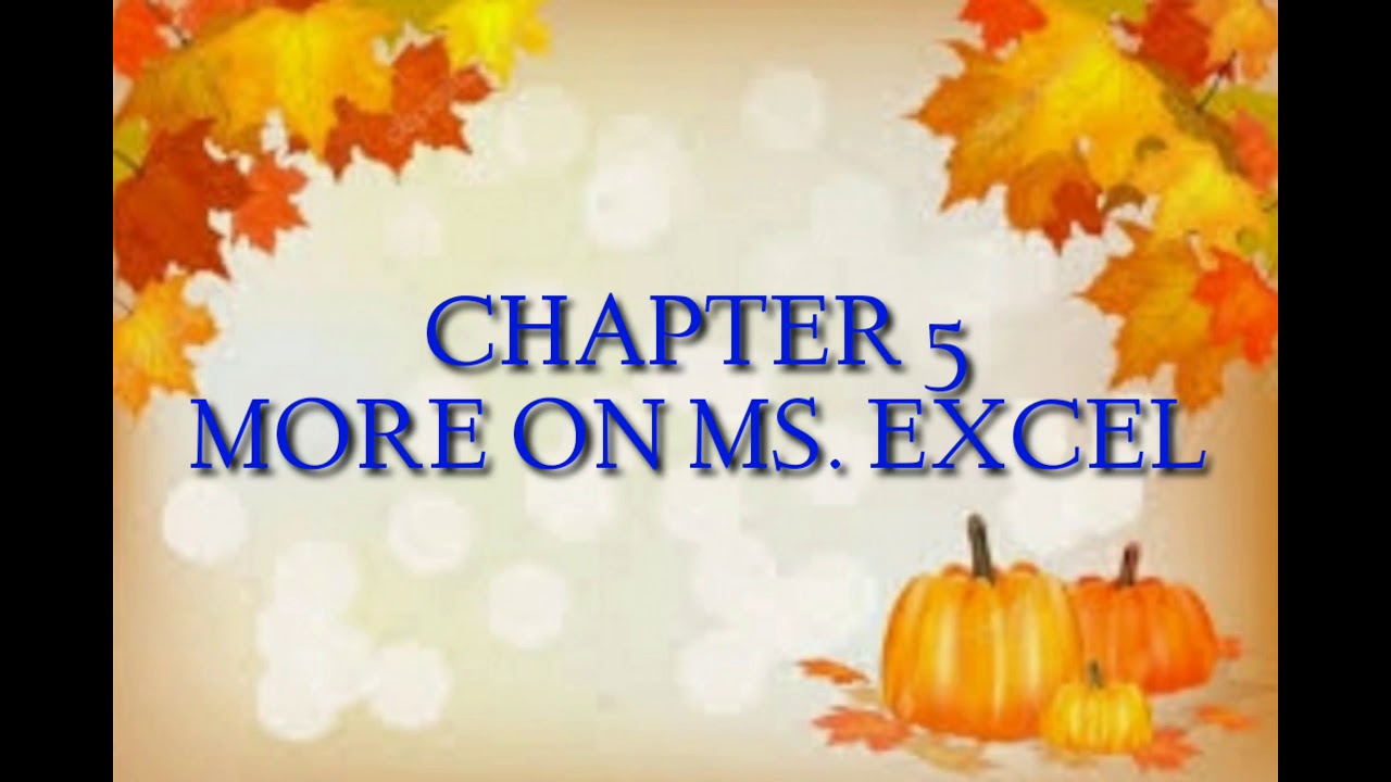 CLASS 6 II CHAPTER 5 II MORE ON EXCEL II ENTERING DATA, SELECTING & RESIZING ROWS / COLUMNS