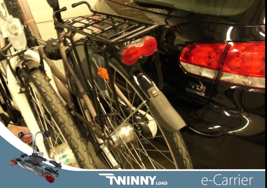 TWINNYLOAD e-CARRIER Bagażnik Rowerowy na Hak Uchwyt Platforma Rower Rowery